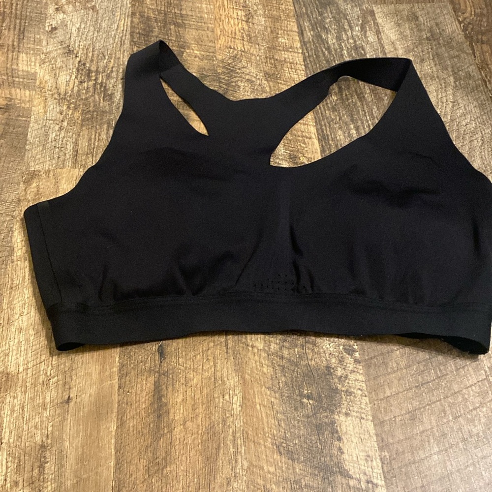Excellent condition black sports bra. Size x- large